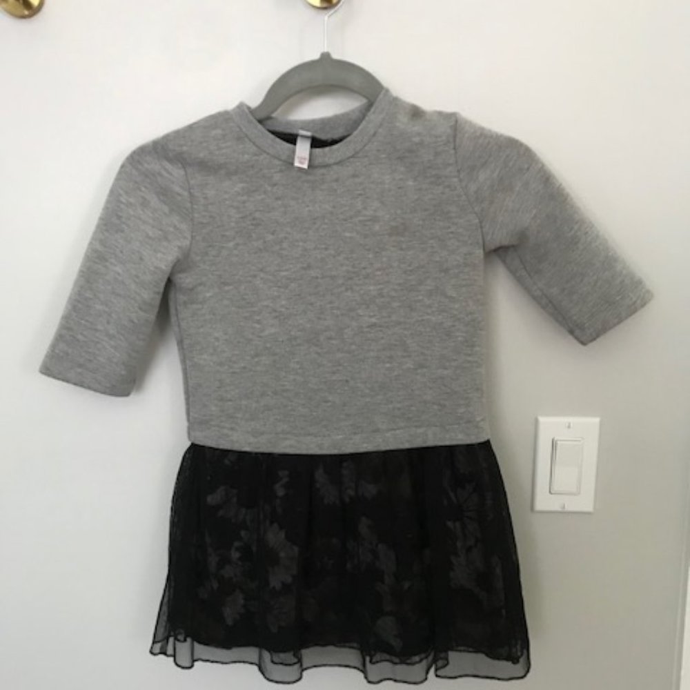 Kids Floral Sweatshirt dress